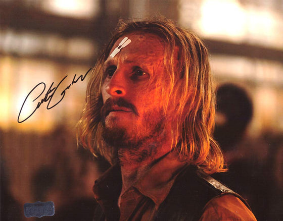Austin Amelio Autographed/Signed 8x10 Forehead Bandage Photo from The Walking Dead - 757 Sports Collectibles