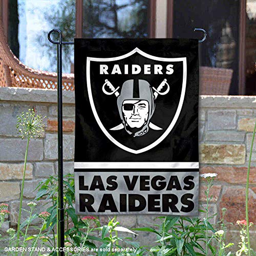 WinCraft Las Vegas Raiders Double Sided Yard Garden Banner Flag - 757 Sports Collectibles