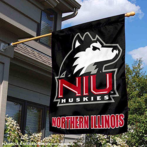 Northern Illinois Huskies House Flag Banner - 757 Sports Collectibles