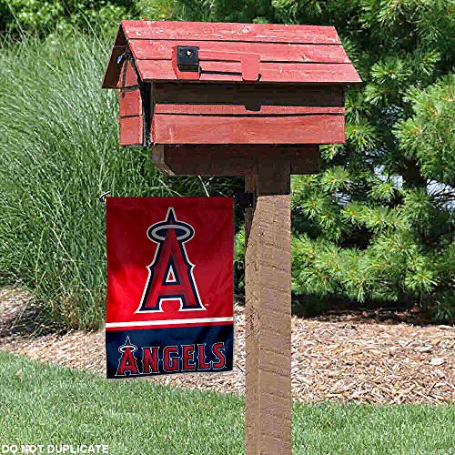 WinCraft Los Angeles Angels Double Sided Garden Flag - 757 Sports Collectibles