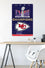 NFL Kansas City Chiefs - Super Bowl LVIII Team Logo Wall Poster with Push Pins - 757 Sports Collectibles