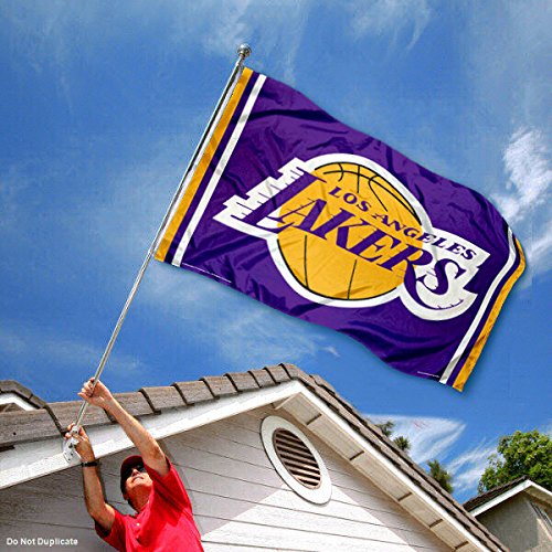 WinCraft Los Angeles Lakers Flag 3x5 Banner - 757 Sports Collectibles