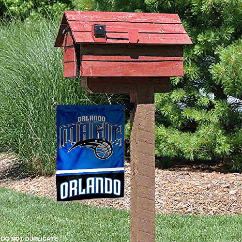 WinCraft Orlando Magic Double Sided Garden Flag - 757 Sports Collectibles