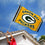 WinCraft Green Bay Packers Gold Flag Large 3x5 Banner - 757 Sports Collectibles