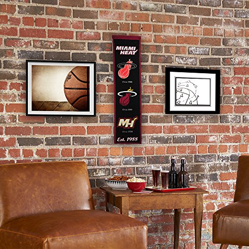 Winning Streak NBA Miami Heat Heritage Banner - 757 Sports Collectibles