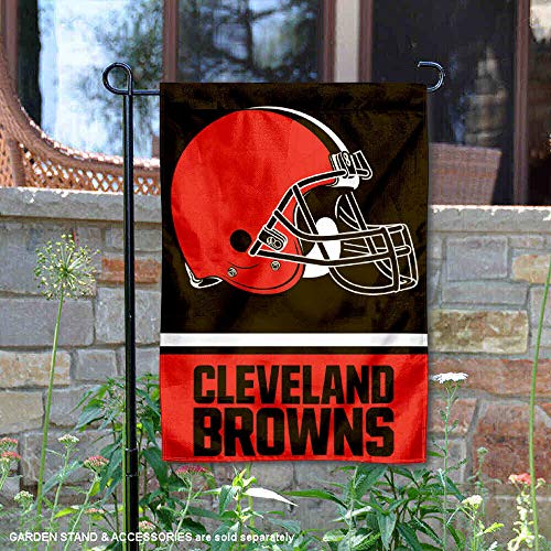 WinCraft Cleveland Browns Double Sided Garden Flag - 757 Sports Collectibles