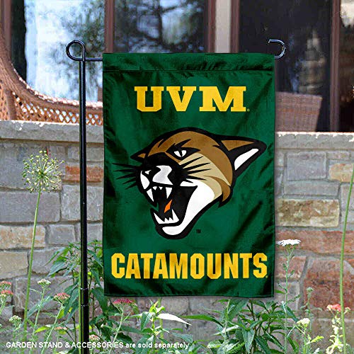 College Flags & Banners Co. Vermont Catamounts Garden Flag - 757 Sports Collectibles