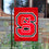 North Carolina State Wolfpack Garden Flag and Yard Banner - 757 Sports Collectibles