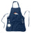 Team Sports America NFL Denver Broncos Ultimate Grilling Apron Durable Cotton with Beverage Opener and Multi Tool For Football Fans Fathers Day and More - 757 Sports Collectibles