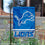 WinCraft Detroit Lions Double Sided Garden Flag - 757 Sports Collectibles