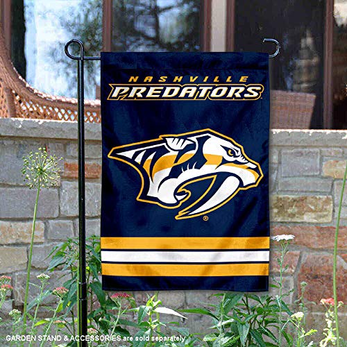 WinCraft Nashville Predators Double Sided Garden Flag - 757 Sports Collectibles