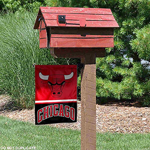 WinCraft Chicago Bulls Double Sided Garden Flag - 757 Sports Collectibles