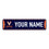 Rico Industries NCAA Licensed Virginia Cavaliers Custom Metal Street Sign, 4x15 Inch Personalized Name Signs for Home Decor, Bedroom Wall Art for College Sports Enthusiast - 757 Sports Collectibles