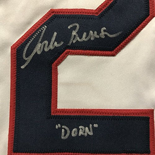 Framed Autographed/Signed Corbin Bernsen Roger Dorn 33x42 Major League Cleveland Baseball Jersey JSA COA - 757 Sports Collectibles