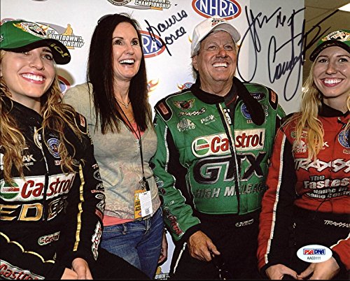 Force Family (3) John, Courtney & Laurie Signed 8X10 Photo PSA/DNA #AA03111 - 757 Sports Collectibles