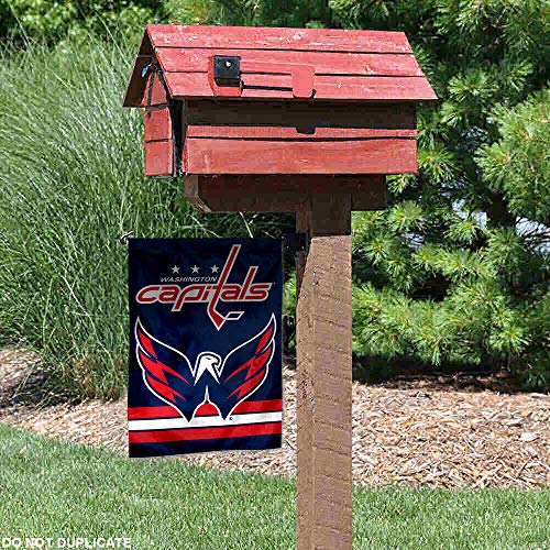 WinCraft Washington Capitals Double Sided Garden Flag - 757 Sports Collectibles