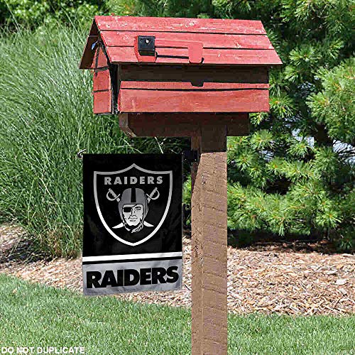 WinCraft Las Vegas Raiders Double Sided Garden Flag - 757 Sports Collectibles