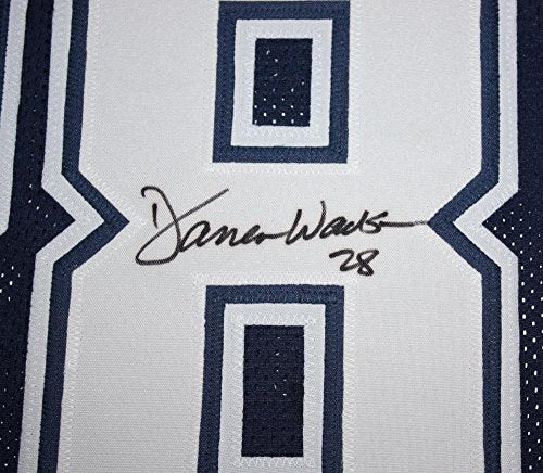 Darren Woodson Autographed Blue Dbl Stitch Pro Style Jersey 8- JSA Witness Authenticated - 757 Sports Collectibles