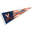 Virginia Cavaliers Nation USA Stars and Stripes Pennant Pennant Banner Flag - 757 Sports Collectibles