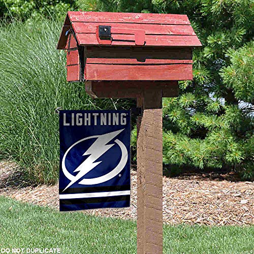 WinCraft Tampa Bay Lightning Double Sided Garden Flag - 757 Sports Collectibles