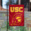 College Flags & Banners Co. Southern Cal USC Trojans Trojan Head Garden Flag - 757 Sports Collectibles