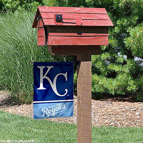 WinCraft Kansas City Royals Double Sided Garden Flag - 757 Sports Collectibles