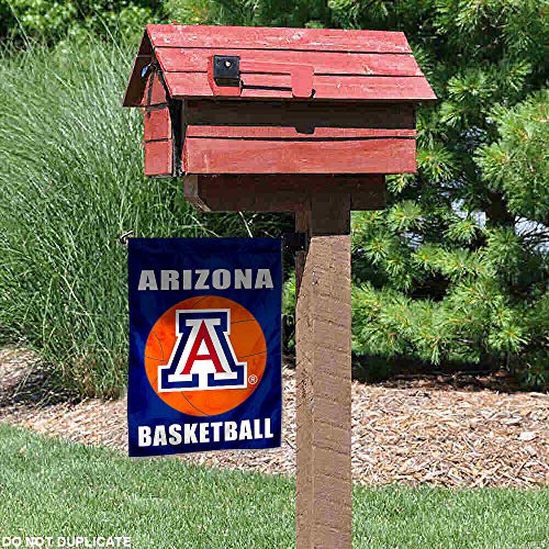 College Flags & Banners Co. Arizona Wildcats Basketball Garden Flag - 757 Sports Collectibles