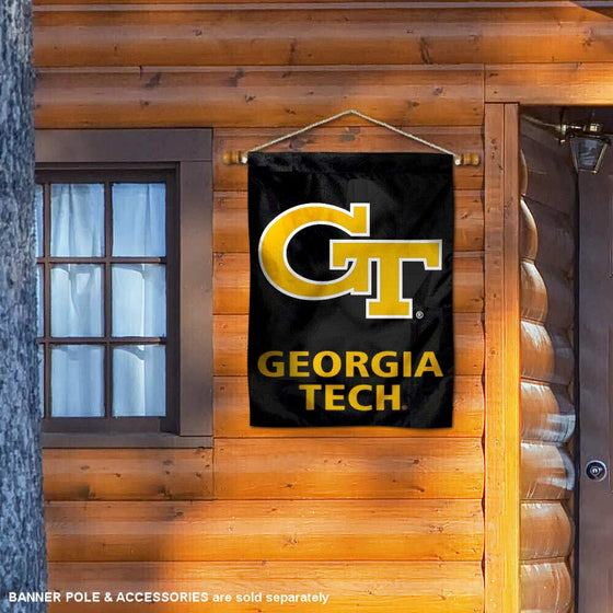 Georgia Tech Double Sided House Flag - 757 Sports Collectibles