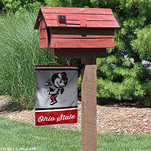 WinCraft Ohio State Buckeyes Vintage Retro Throwback Garden Flag - 757 Sports Collectibles