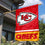 WinCraft KC Chiefs Two Sided House Flag - 757 Sports Collectibles