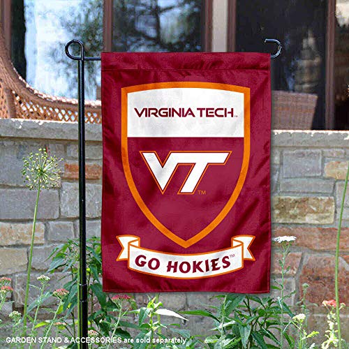 Virginia Tech Hokies Shield Garden Flag - 757 Sports Collectibles