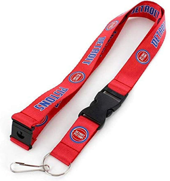 Detroit Pistons Lanyard Red Special Order