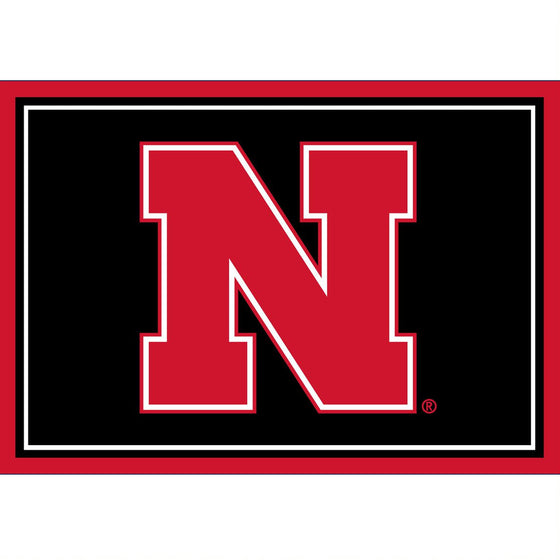 Nebraska Cornhuskers 3x4 Area Rug