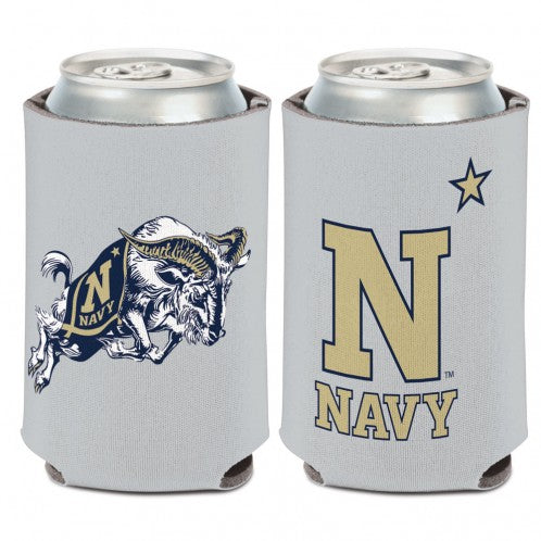 NCAA 2 Sided Can Cooler US Naval Academy Logo