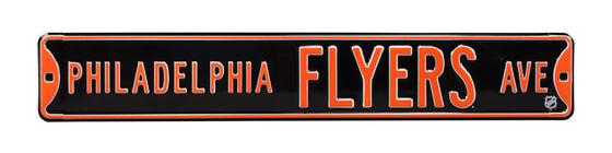 Philadelphia Flyers Steel Street Sign-PHILADELPHIA FLYERS AVE