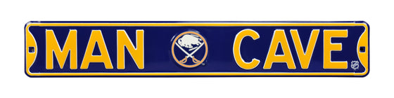 Buffalo Sabres Steel Street Sign with Logo-MAN CAVE