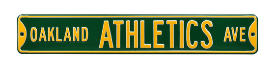 Oakland Athletics Steel Street Sign-OAKLAND ATHLETICS AVE