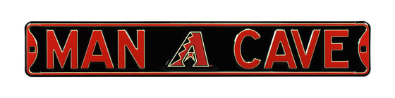 Arizona Diamondbacks Steel Street Sign with Logo-MAN CAVE