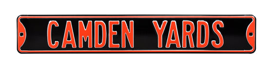 Baltimore Orioles Steel Street Sign-CAMDEN YARDS