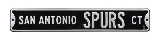 San Antonio Spurs Steel Street Sign-SAN ANTONIO SPURS CT