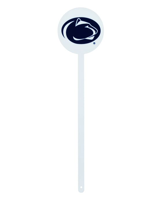 Penn State Nittany Lions Laser Cut Steel Garden Stake-White