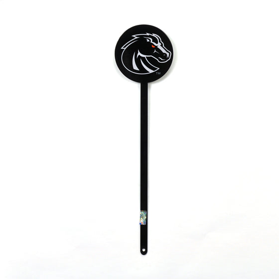 Boise State Broncos Laser Cut Steel Garden Stake-Black