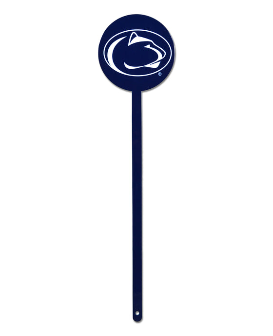 Penn State Nittany Lions Laser Cut Steel Garden Stake-Round Navy