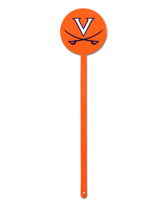 Virginia Cavaliers Laser Cut Steel Garden Stake-Orange