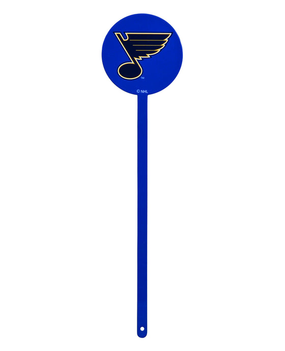 St Louis Blues Laser Cut Steel Garden Stake