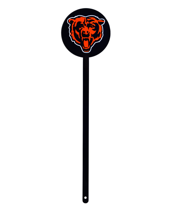 Chicago Bears Laser Cut Steel Garden Stake