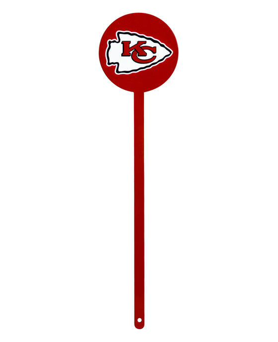 Kansas City Chiefs Laser Cut Steel Garden Stake