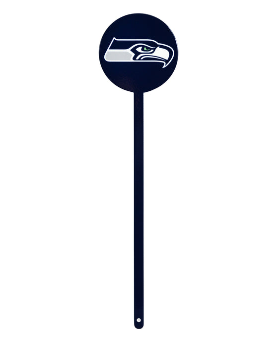 Seattle Seahawks Laser Cut Steel Garden Stake