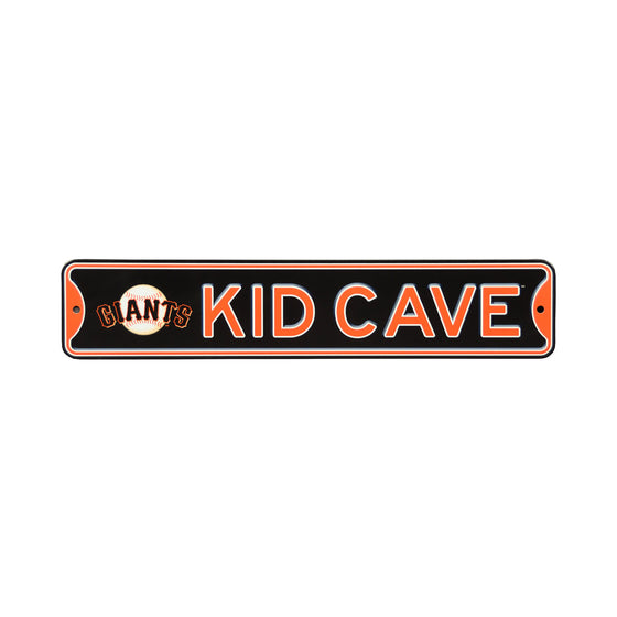 San Francisco Giants  Steel Kid Cave Sign