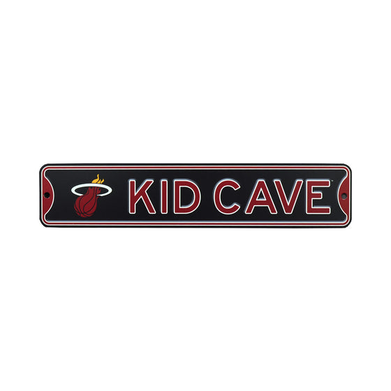 Miami Heat  Steel Kid Cave Sign